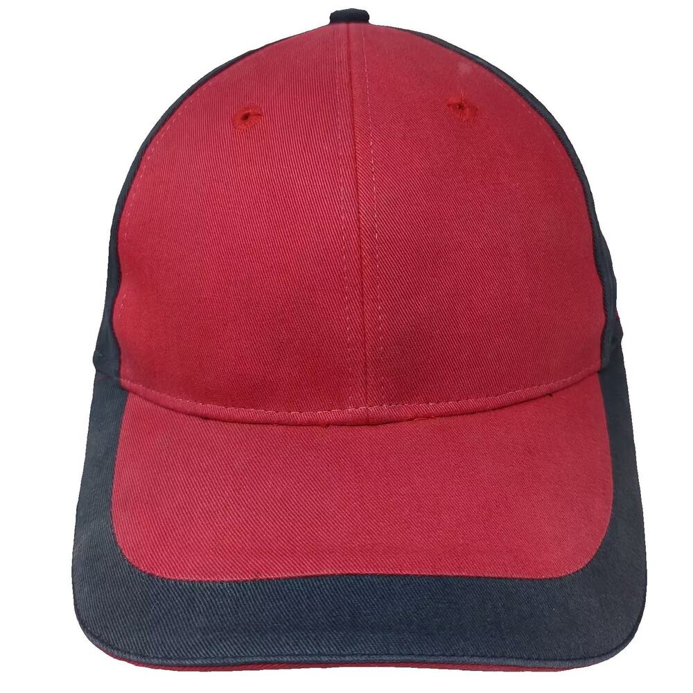 Falcon Headwear Baseball Cap Red Blue One Size Strapback Adjustable Stripe Hat